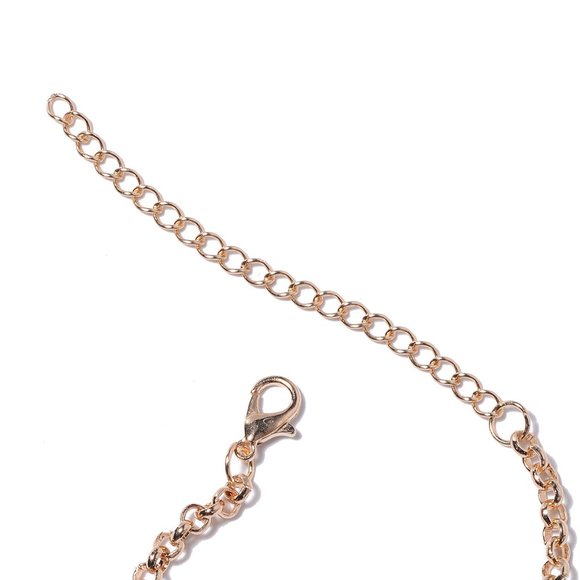 Austrian Crystal Earrings and Necklace (20 in) - Picture 3 of 4